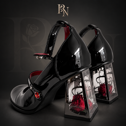 RoseNoir™ Thorn Mary Janes