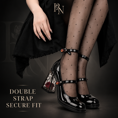 RoseNoir™ Thorn Mary Janes